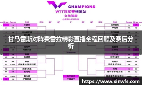 甘马雷斯对阵费雷拉精彩直播全程回顾及赛后分析